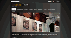 Desktop Screenshot of beatrice-tozzi-artiste-peintre.com