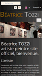 Mobile Screenshot of beatrice-tozzi-artiste-peintre.com